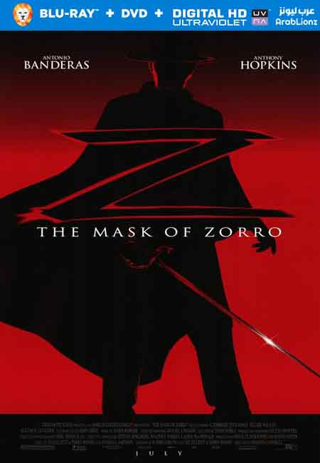 مشاهدة فيلم The Mask of Zorro 1998 مترجم اون لاين