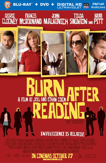 مشاهدة فيلم Burn After Reading 2008 مترجم اون لاين