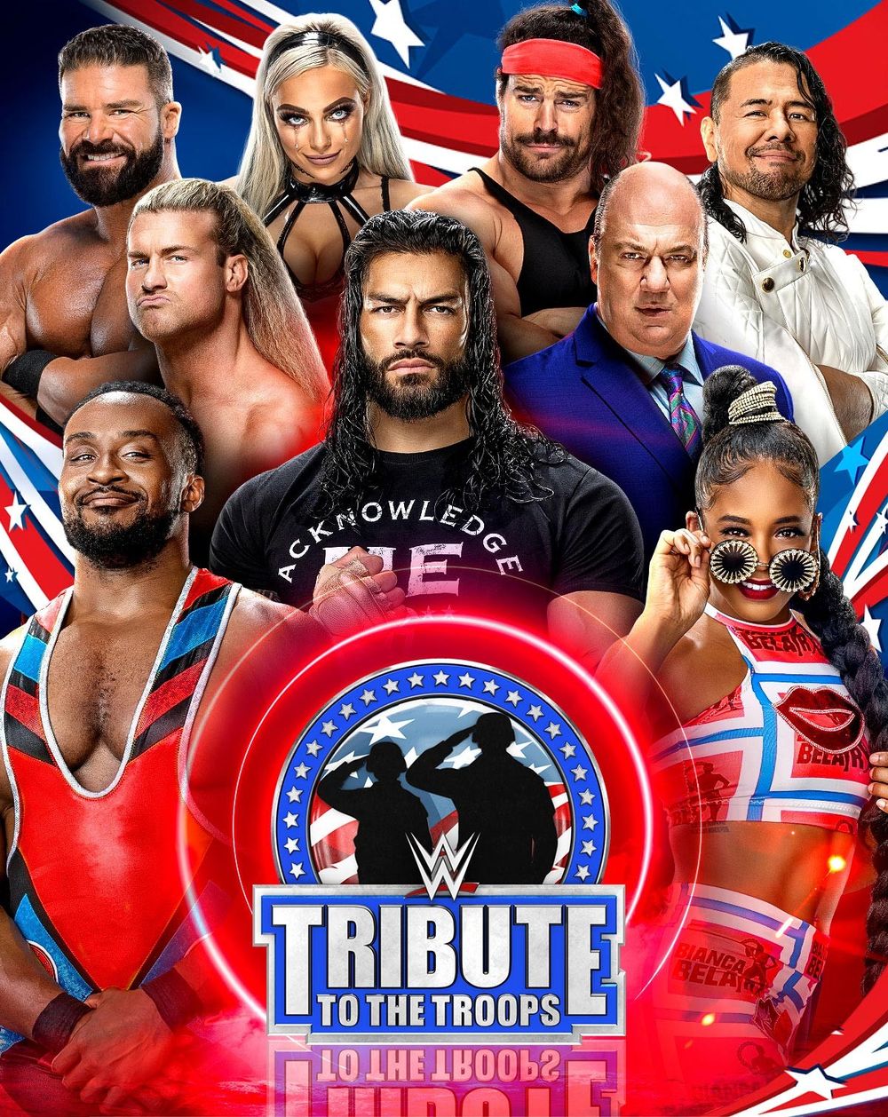 مشاهدة عرض WWE Tribute To The Troops 2021 اون لاين