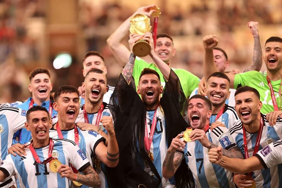 لقاء الارجنتين × فرنسا نهائي كأس العالم كامل 2022 قطر بتعليق عصام الشوالي