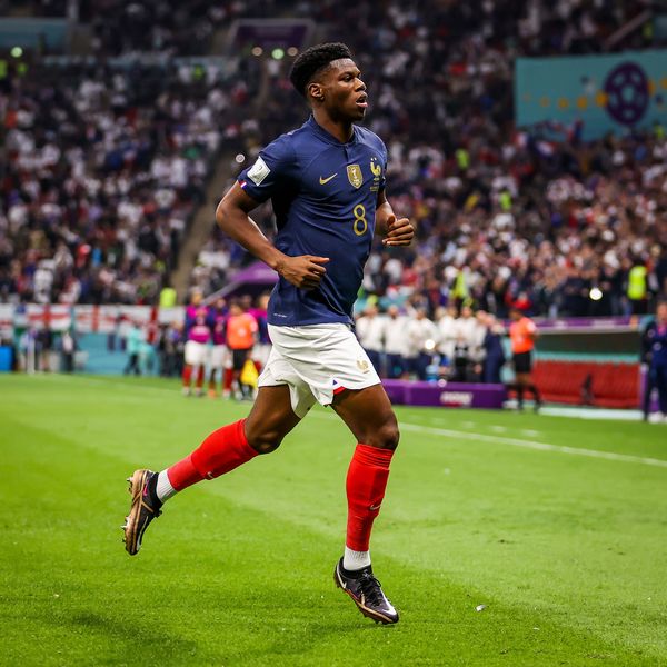 اهداف لقاء فرنسا × انجلترا في كأس العالم 2022 قطر بتعليق عصام الشوالي