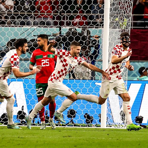 اهداف لقاء المغرب × كرواتيا في كأس العالم 2022 قطر بتعليق جواد بدة
