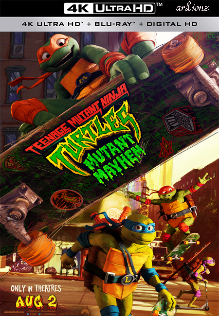 فيلم Teenage Mutant Ninja Turtles: Mutant Mayhem 2023 4K مترجم اون لاين