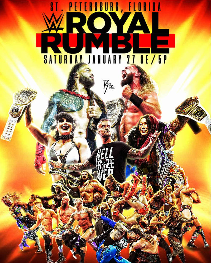 مشاهدة عرض رويال رامبل WWE Royal Rumble 2024 مترجم